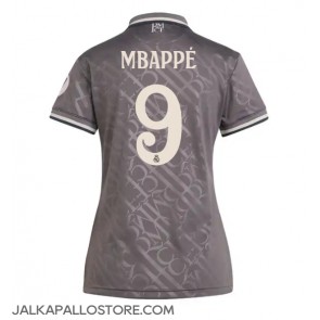 Real Madrid Kylian Mbappe #9 Kolmaspaita Naisten 2024-25 Lyhythihainen